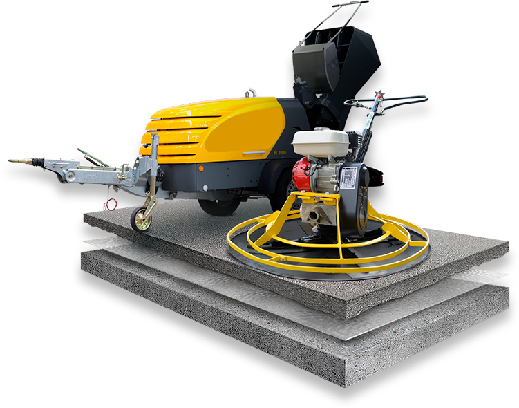 Полусухая стяжка пола в Москве и МО